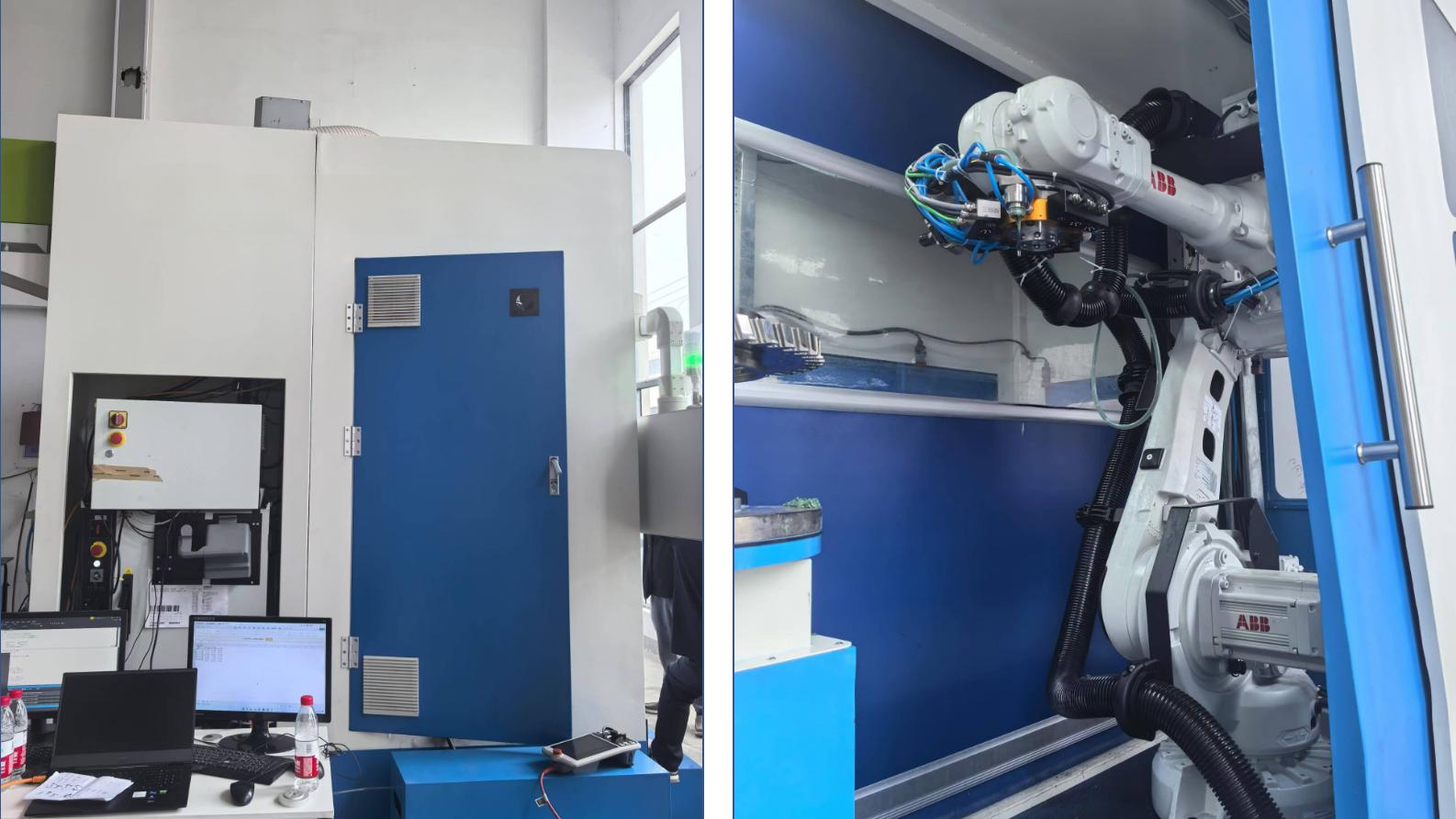 Robotic Grinding and Polishing Equipment for Engine Discs at a Certain University