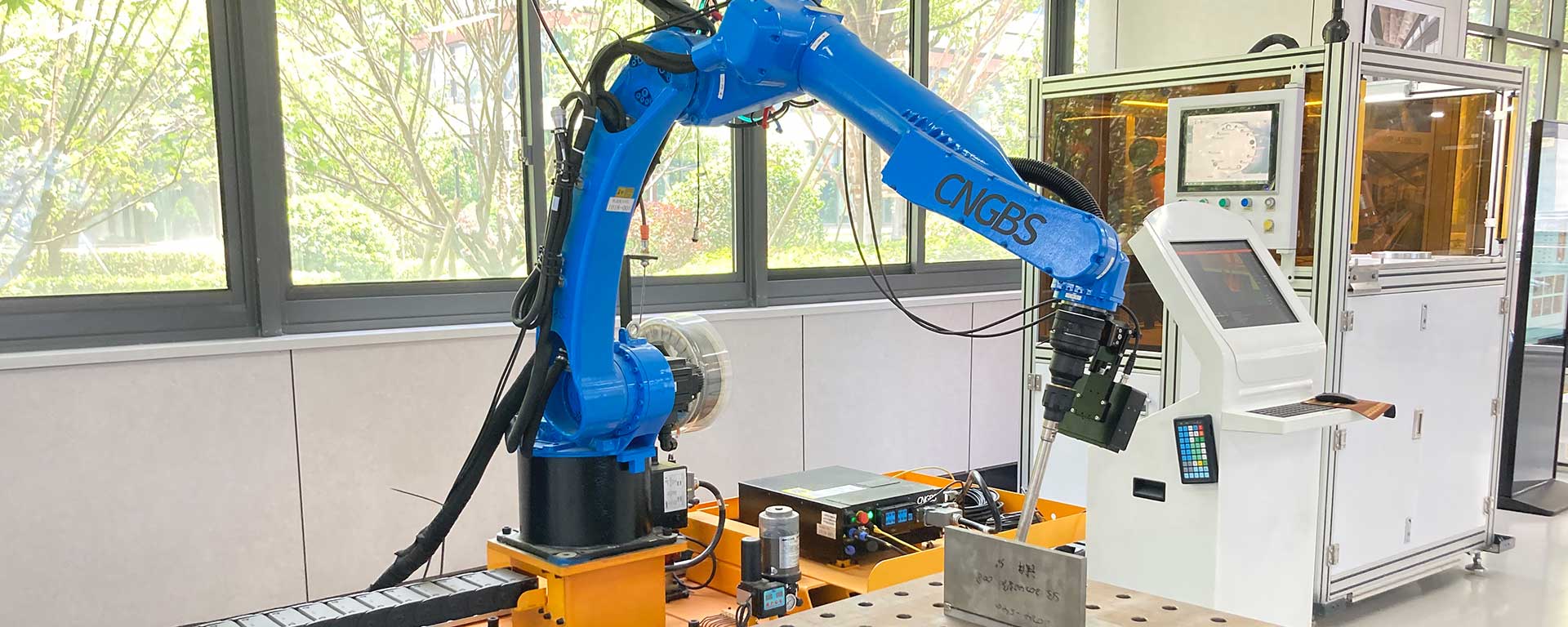 Industrial Robotic Workcell