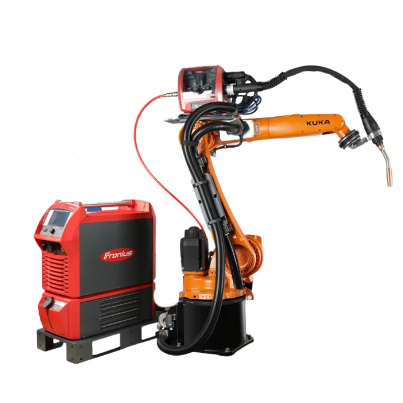 KUKA KR8 R1640-2 Welding Robot Fronius Welding Power Source Binzel Welding Torch Laser Welding Seam