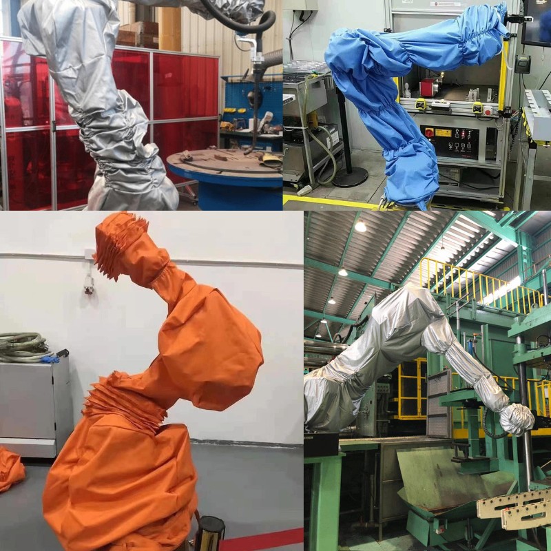 Wholesale Kuka Industrial Robot Protective Cover Spray Paint Waterproof and Dustproof Ics Robot Prot