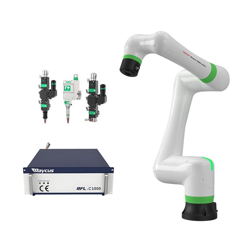 FANUC CRX-20iA/L Cobot Laser Welding Workstation with Laser Welding Power and Seam Tracking