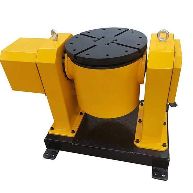 GBS-02-H300 Trough Hole Rotary Table Low-Cost Customized Welding Positioner for