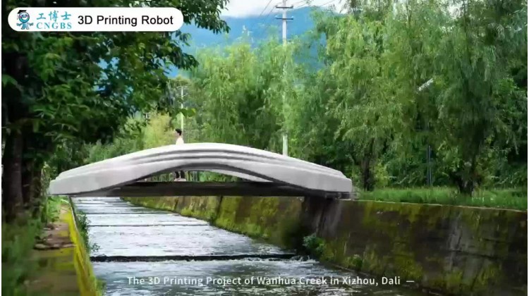 Bridge 3D Printing Robot Application