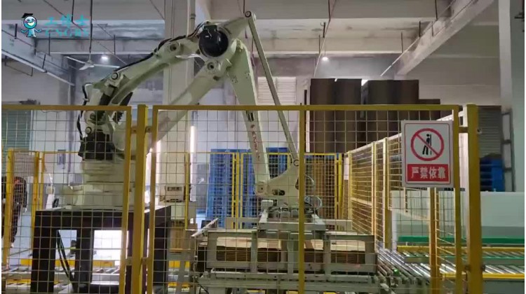 Kawasaki Palletizing Robot – Packaging Cartons